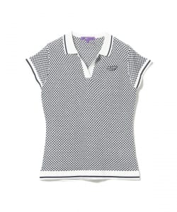 PURPLE LABEL / スキッパー ニット ポロシャツ