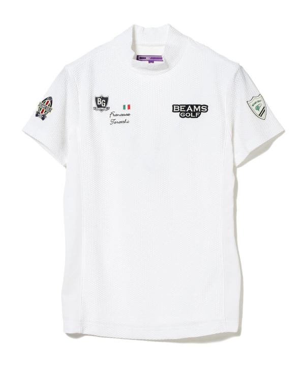 BEAMS GOLF（ビームス ゴルフ）BEAMS GOLF PURPLE LABEL / タラッティ ドライドット モックネックシャツ（Tシャツ・カットソー  カットソー）通販｜BEAMS