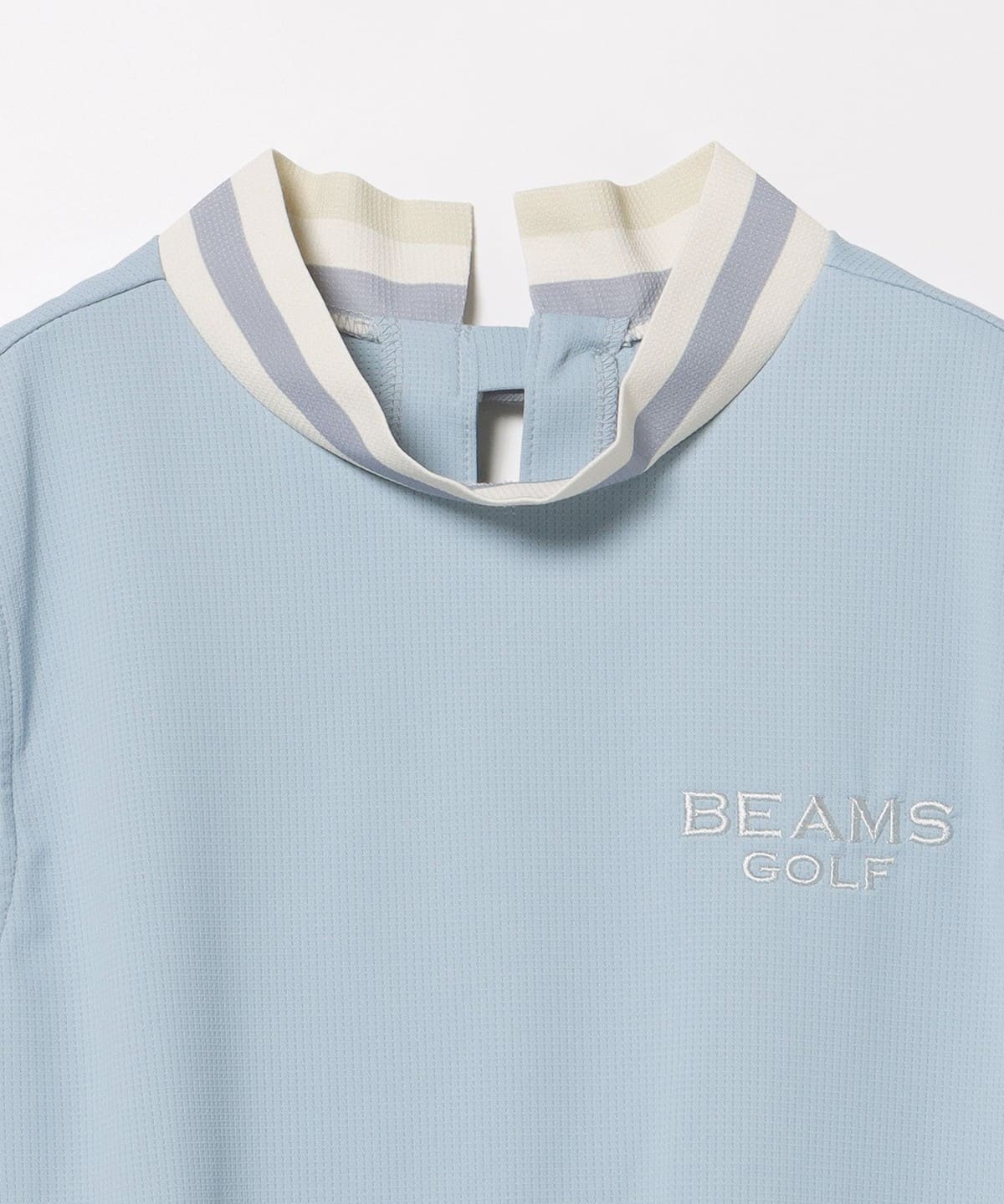 BEAMS GOLF（ビームス ゴルフ）PURPLE LABEL / バックリボン ノースリーブ モックネックシャツ（Tシャツ・カットソー  カットソー）通販｜BEAMS