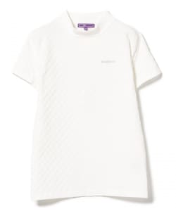 〈WOMEN〉PURPLE LABEL / バスケット編み モックネック ニット
