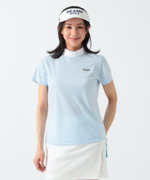 【メーカー再生品】 BEAMS GOLF（ビームス ゴルフ）PURPLE LABEL / 細ボーダー 半袖 その他