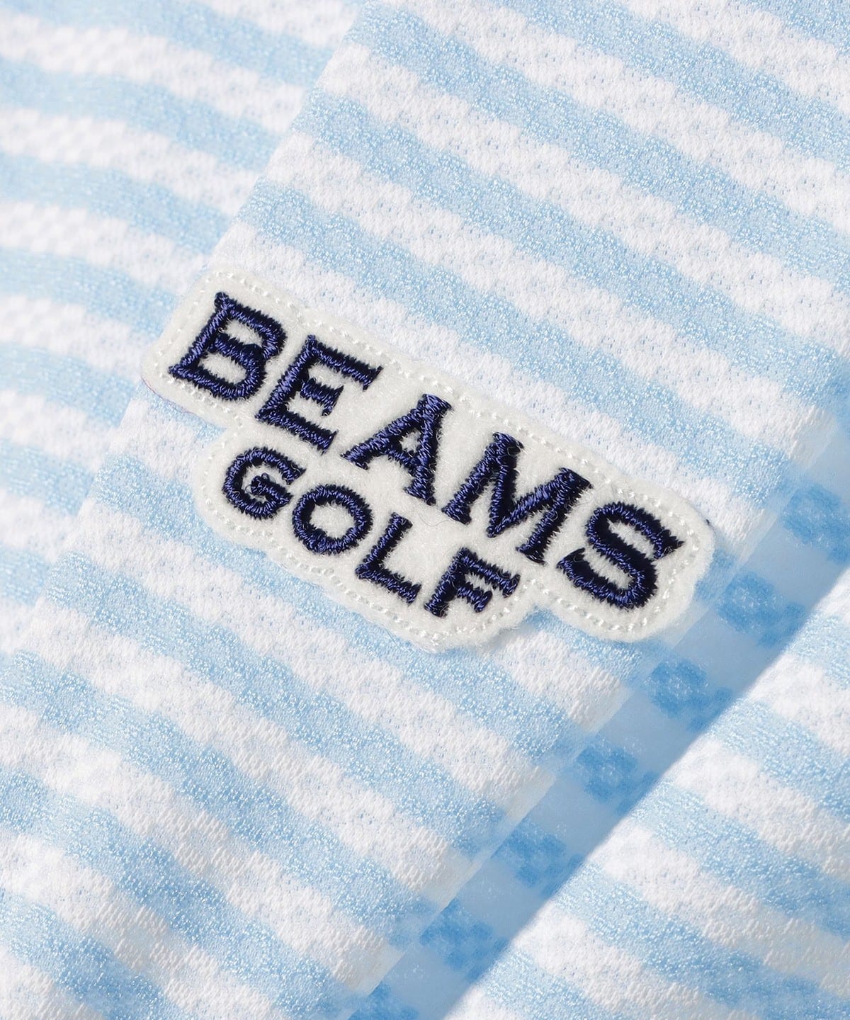 BEAMS GOLF（ビームス ゴルフ）PURPLE LABEL / 細ボーダー 半袖