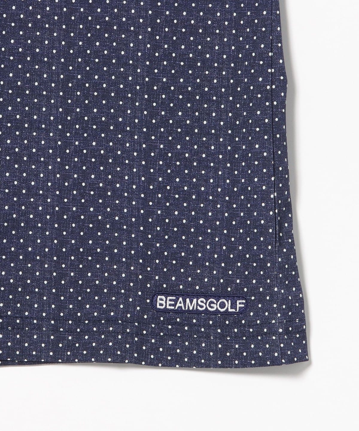 【極美品】BEAMS GOLF バンダナ柄 モックネックシャツ レディース L BEAMS GOLF（ビームス ゴルフ）PURPLE LABEL / ドット柄 モックネック