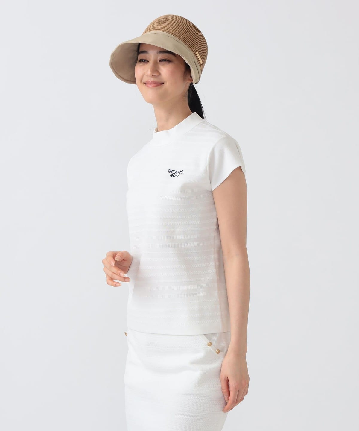 BEAMS GOLF（ビームス ゴルフ）PURPLE LABEL / ケーブル ボーダー