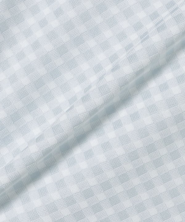 〈WOMEN〉PURPLE LABEL / スフィダンテ バイアスチェック モックネックシャツ