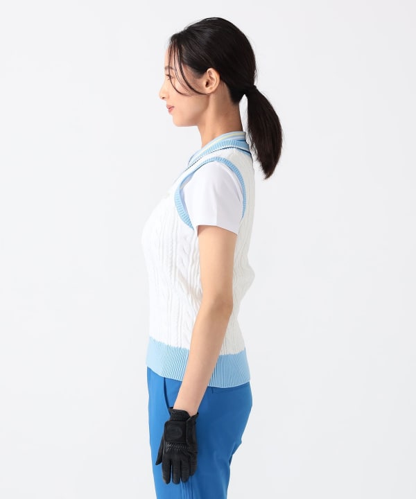 BEAMS GOLF（ビームス ゴルフ）PURPLE LABEL / チルデンニット ベスト