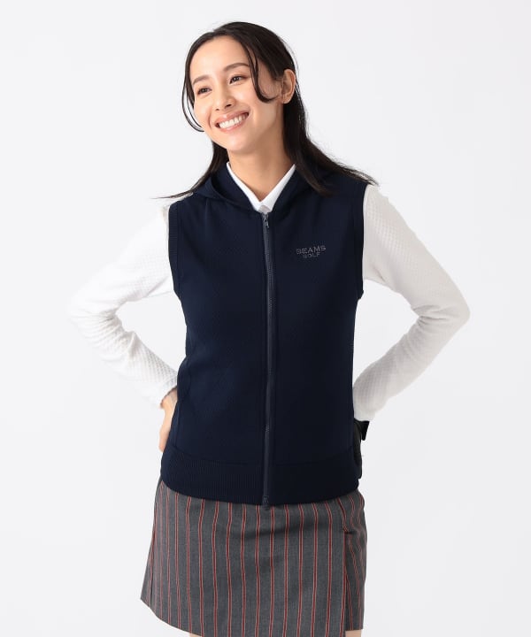 ビームスゴルフ　レディースベスト　S BEAMS GOLF（ビームス ゴルフ）〈WOMEN〉PURPLE LABEL