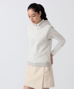 PURPLE LABEL / バイヤスチェック フーディ ベスト