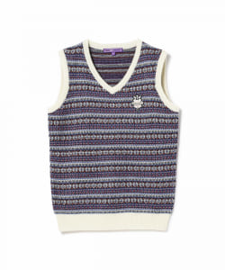 BEAMS GOLF PURPLE LABEL / フェアアイル ニット ベスト