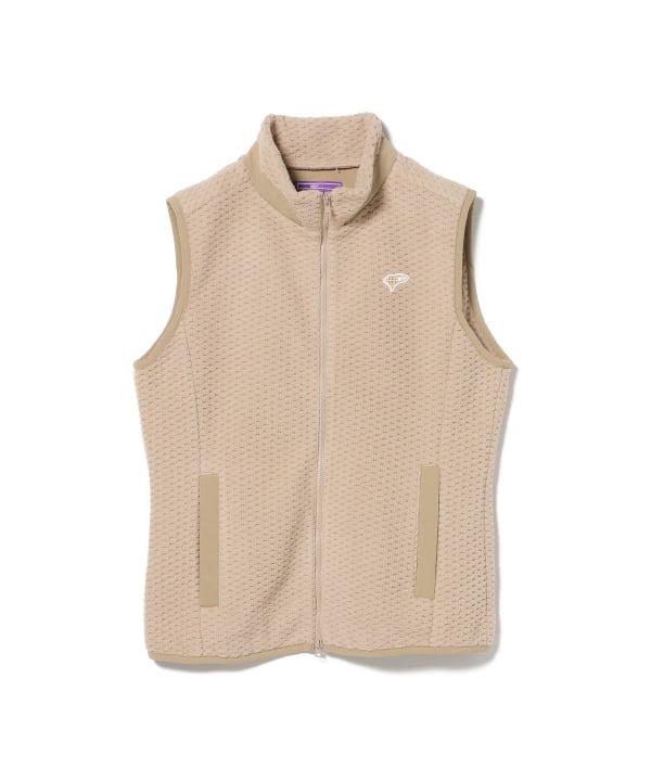 ビームスゴルフ　beams golf フリース　ダウンベスト　Sサイズ　新品 ビームスゴルフ beams golf フリース ダウンベスト Sサイズ 新品