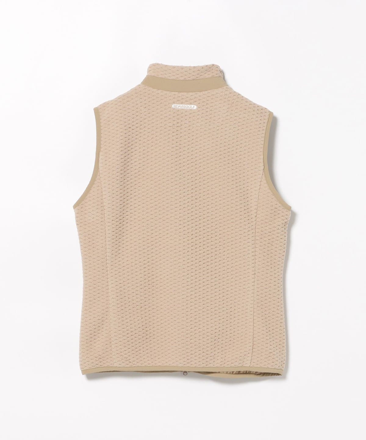 Beams Golf フリースダウンベスト BEAMS GOLF（ビームス ゴルフ）PURPLE LABEL / 切り替え ワッフル