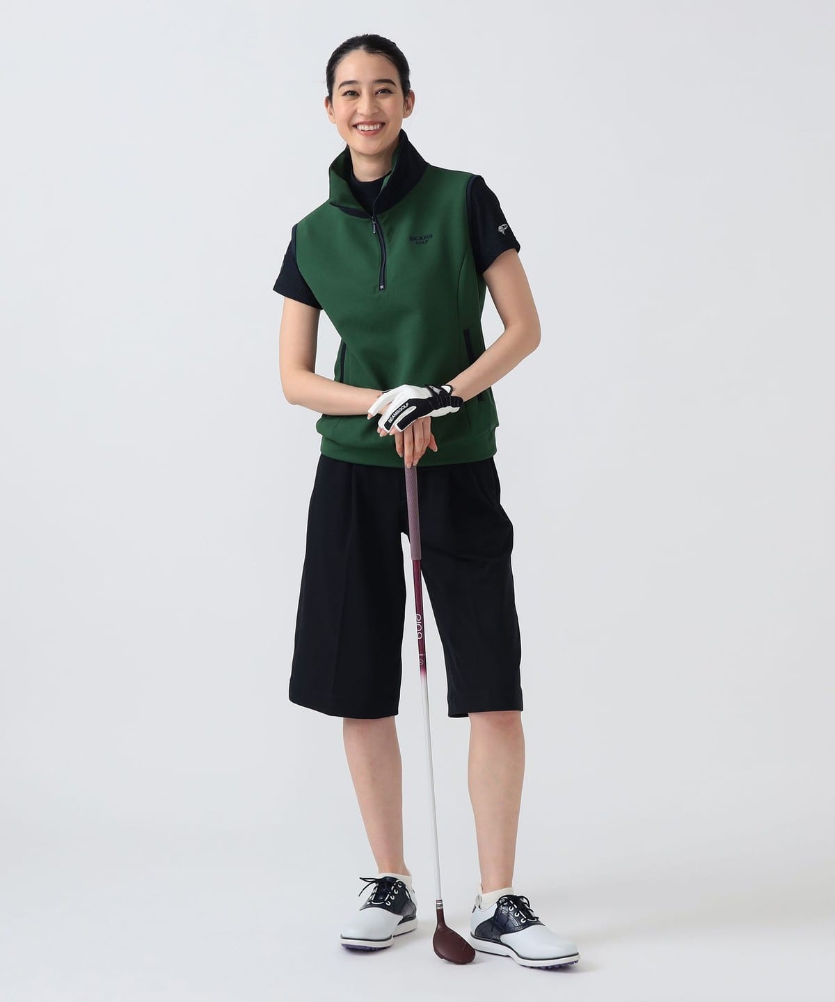 BEAMS GOLF（ビームス ゴルフ）PURPLE LABEL / ツイル ハーフジップ