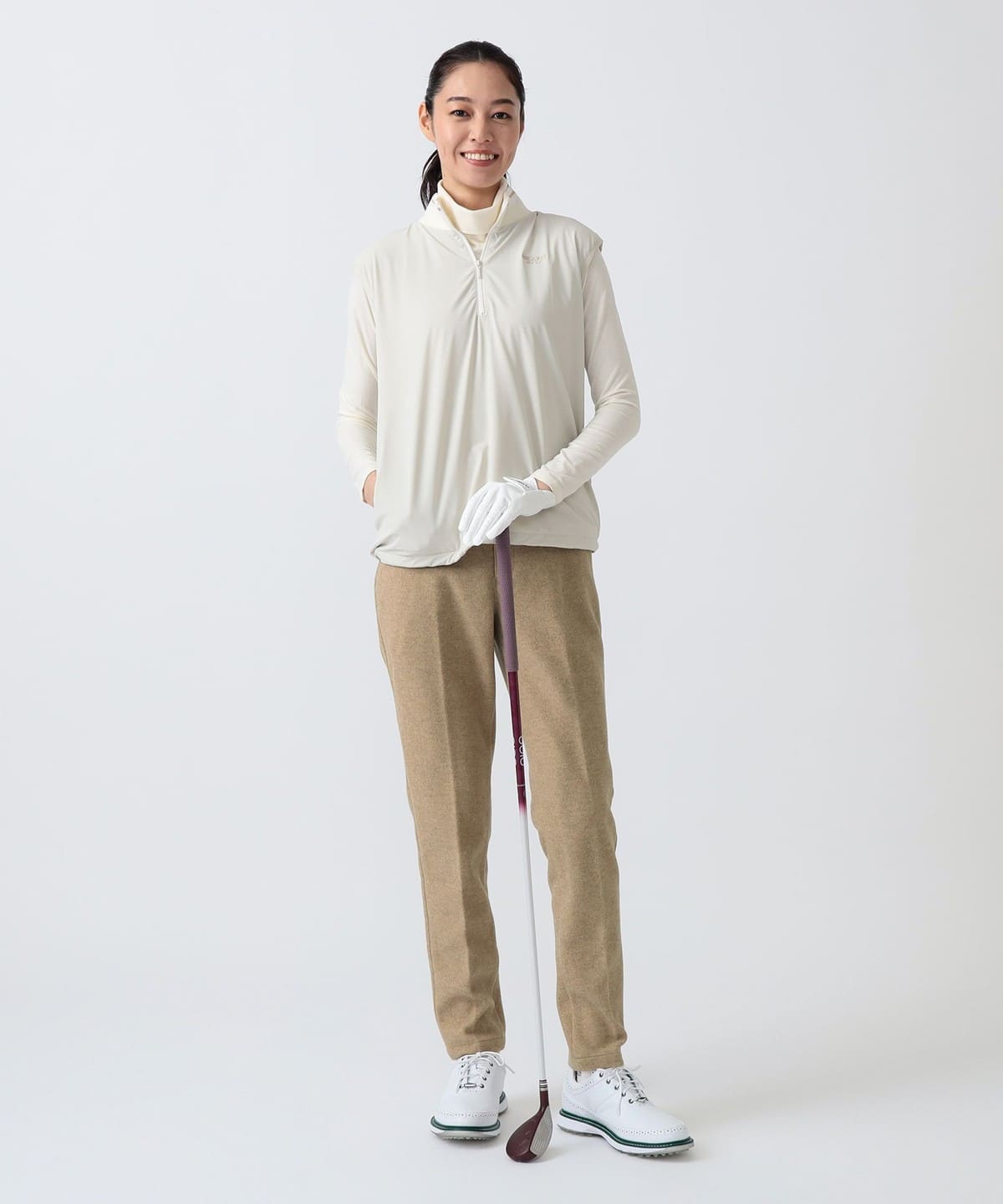 BEAMS GOLF（ビームス ゴルフ）PURPLE LABEL / 撥水 ストレッチ ハーフ