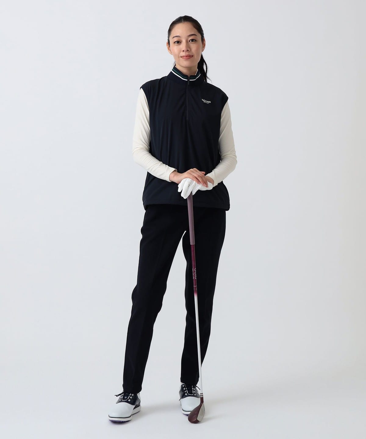 BEAMS GOLF（ビームス ゴルフ）PURPLE LABEL / 撥水 ストレッチ ハーフ