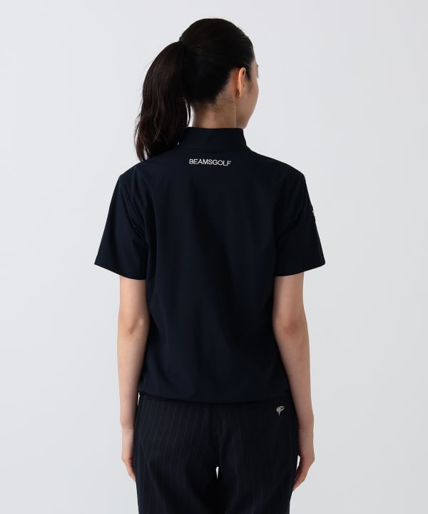 PURPLE LABEL / スフィダンテ 撥水 ショートスリーブ ブルゾン Model：H172 B75 W58 H84　Size：M