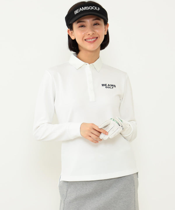 BEAMS GOLF ロゴ スウェット WHITE sizeM 新品