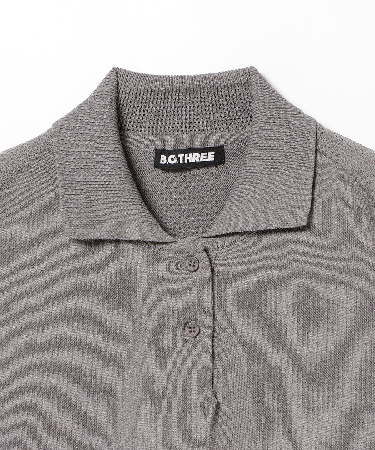 BEAMS GOLF B.G..THREE ロングスリーブ ニットポロシャツ BEAMS GOLF（ビームス ゴルフ）〈WOMEN〉B.G.THREE / ALL-TIME ロング