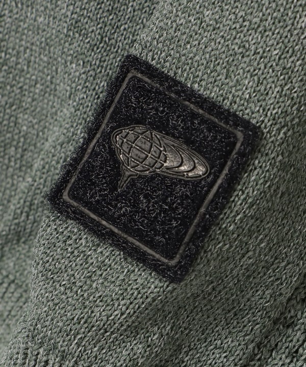 美品 BG.THREE ビームスゴルフ ブレードカラー ニットポロシャツ M BEAMS GOLF（ビームス ゴルフ）〈MEN〉B.G.THREE / ALL-TIME