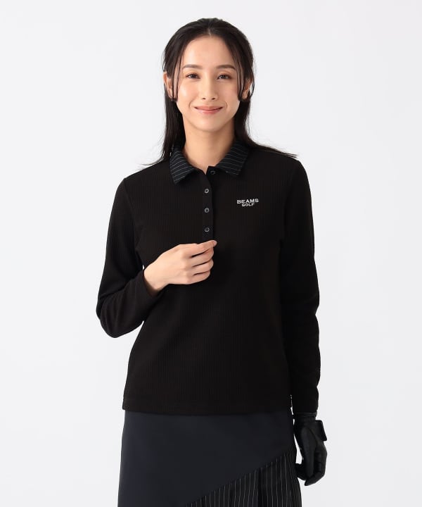BEAMS GOLF（ビームス ゴルフ）PURPLE LABEL / ストライプ襟