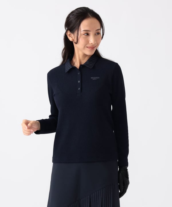 BEAMS GOLF ブラック ゴルフシャツ Lサイズ BEAMS GOLF ブラック ゴルフシャツ Lサイズ BEAMS GOLF