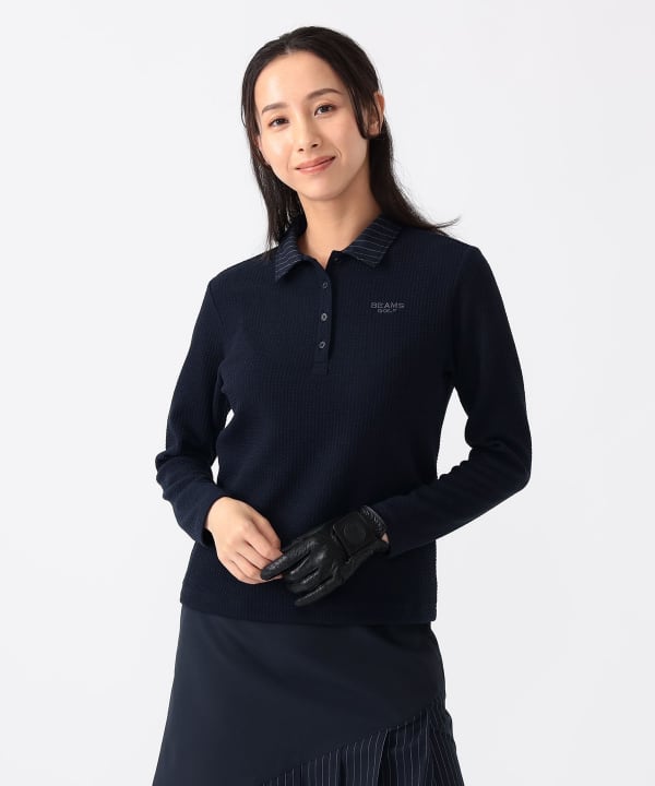 BEAMS GOLF ストライプ ゴルフシャツ Sサイズ BEAMS GOLF ストライプ ゴルフシャツ Sサイズ BEAMS GOLF