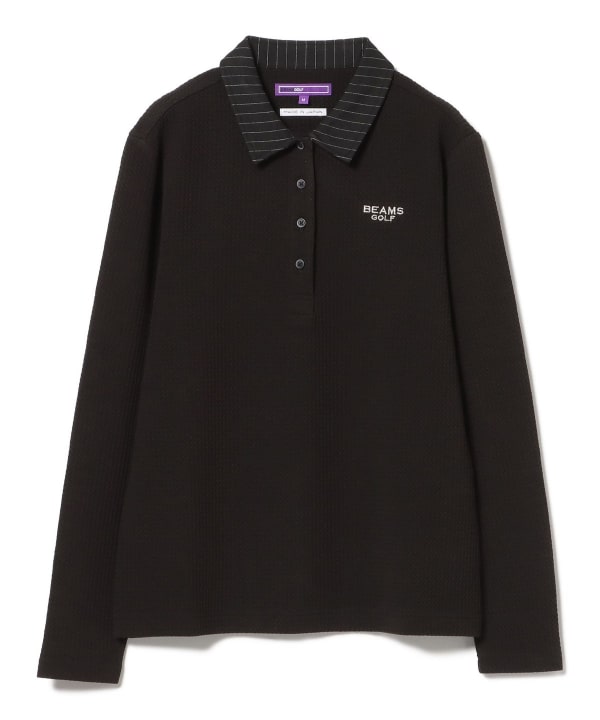 BEAMS GOLF（ビームス ゴルフ）PURPLE LABEL / ストライプ襟