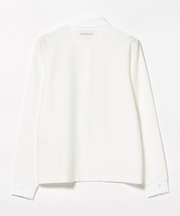 PURPLE LABEL / クレリック ロングスリーブ ポロシャツ