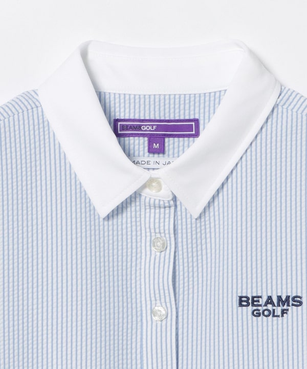 PURPLE LABEL / クレリック ロングスリーブ ポロシャツ