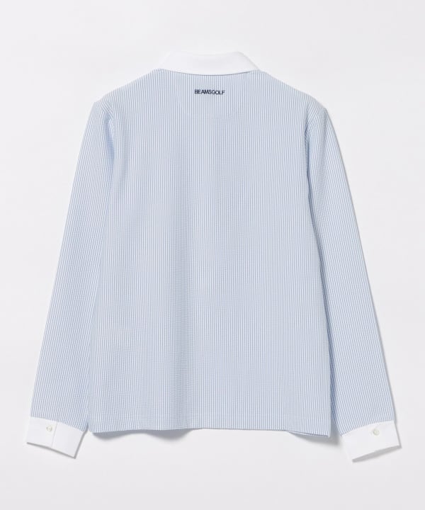 PURPLE LABEL / クレリック ロングスリーブ ポロシャツ