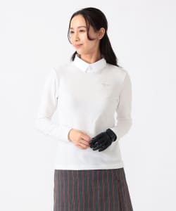 PURPLE LABEL / 衿付 グリッドプルオーバーシャツ