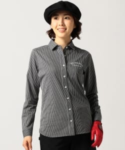 BEAMS GOLF PURPLE LABEL / 長袖 ストライプ シャツ