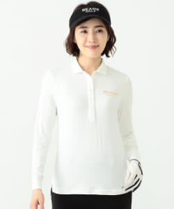 BEAMS GOLF PURPLE LABEL / アウトラスト 長袖 ポロシャツ