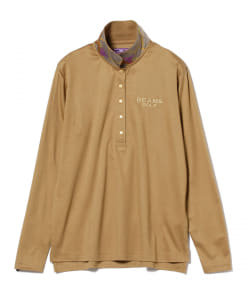 BEAMS GOLF PURPLE LABEL / 襟裏 スカーフ柄 ポロシャツ