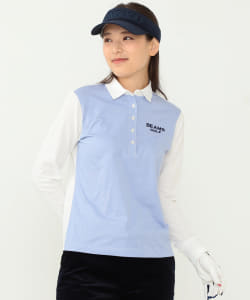 ▲BEAMS GOLF PURPLE LABEL / 切り替え 長袖 シャツ