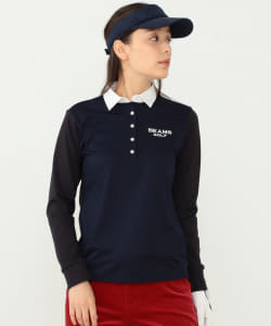 ▲BEAMS GOLF PURPLE LABEL / 切り替え 長袖 シャツ