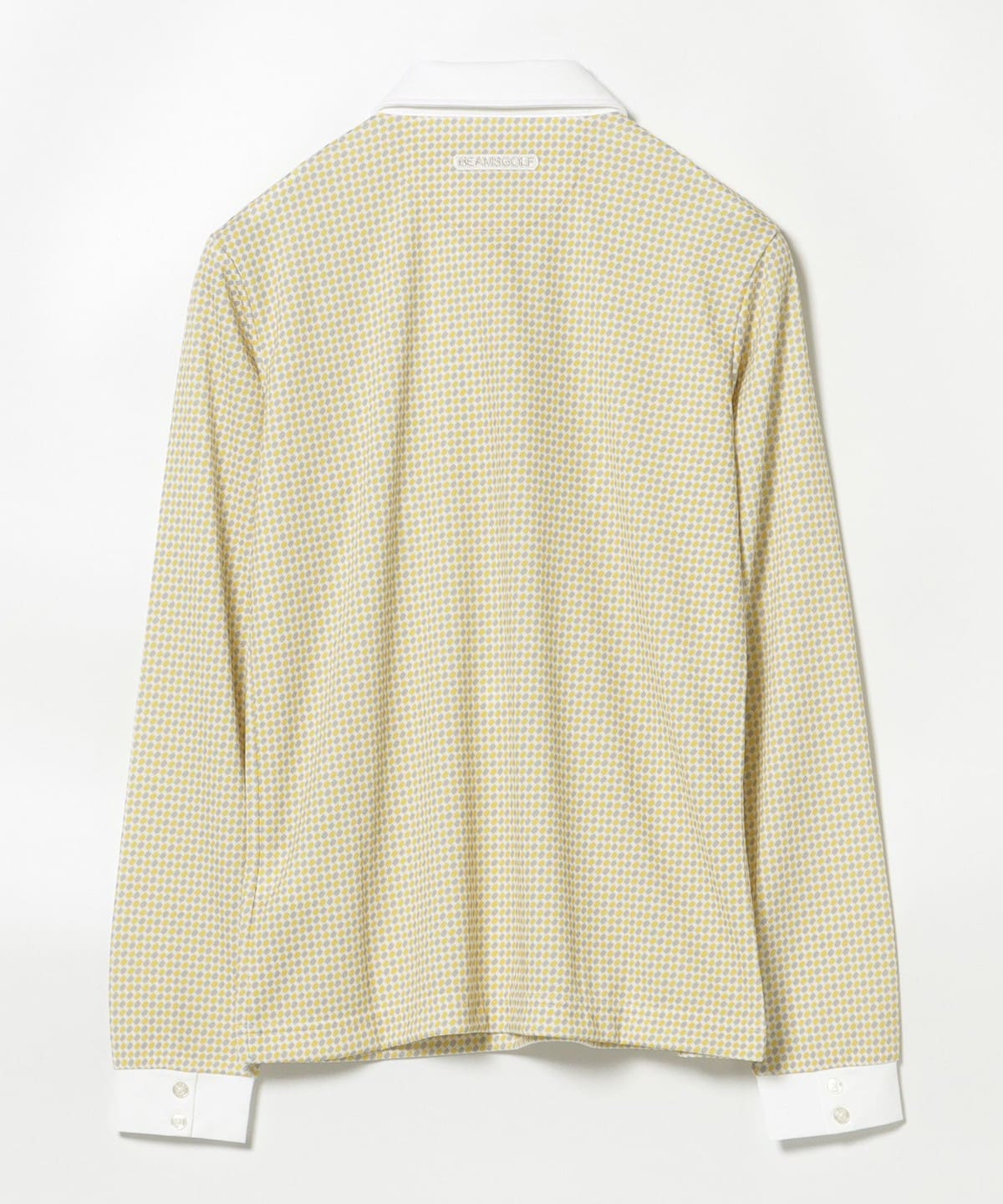 BEAMS GOLF（ビームス ゴルフ）PURPLE LABEL / 変形ドット柄 丸襟 
