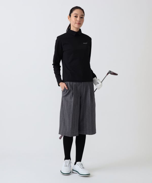 PURPLE LABEL / 襟付き ロングスリーブ プルオーバー Model：H172 B75 W58 H84　Size：M
