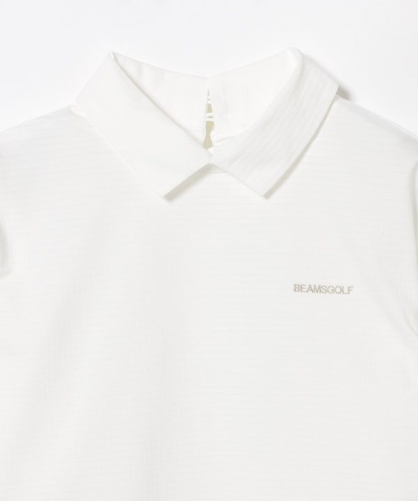 PURPLE LABEL / 襟付き ロングスリーブ プルオーバー