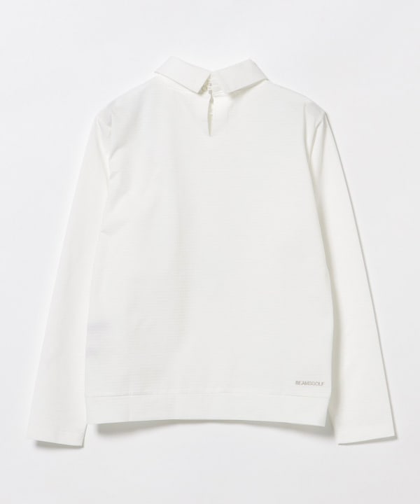 PURPLE LABEL / 襟付き ロングスリーブ プルオーバー