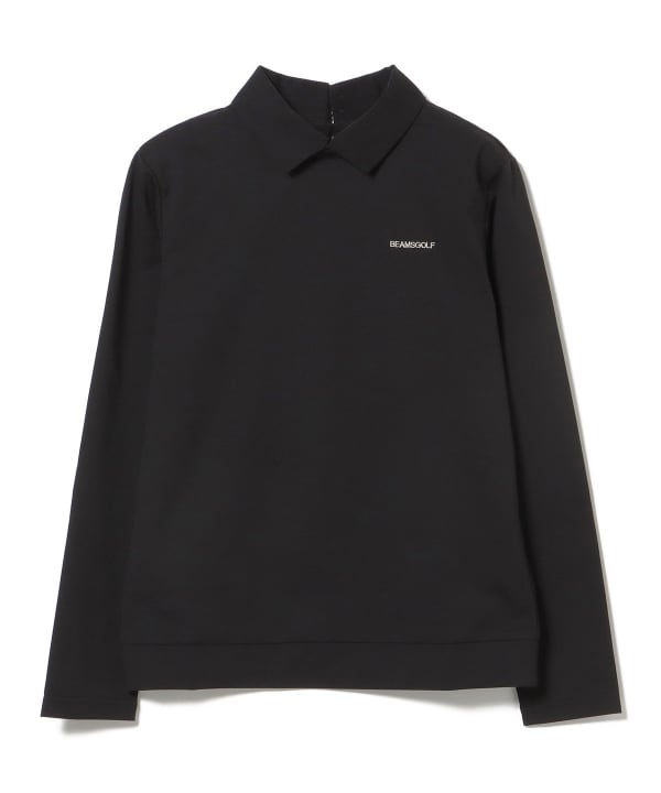 PURPLE LABEL / 襟付き ロングスリーブ プルオーバー