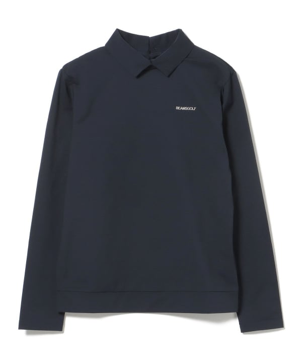 PURPLE LABEL / 襟付き ロングスリーブ プルオーバー