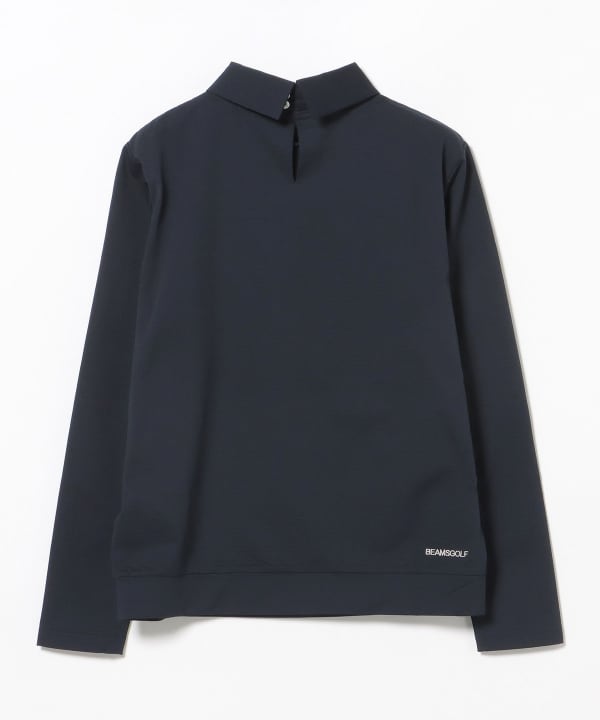 PURPLE LABEL / 襟付き ロングスリーブ プルオーバー