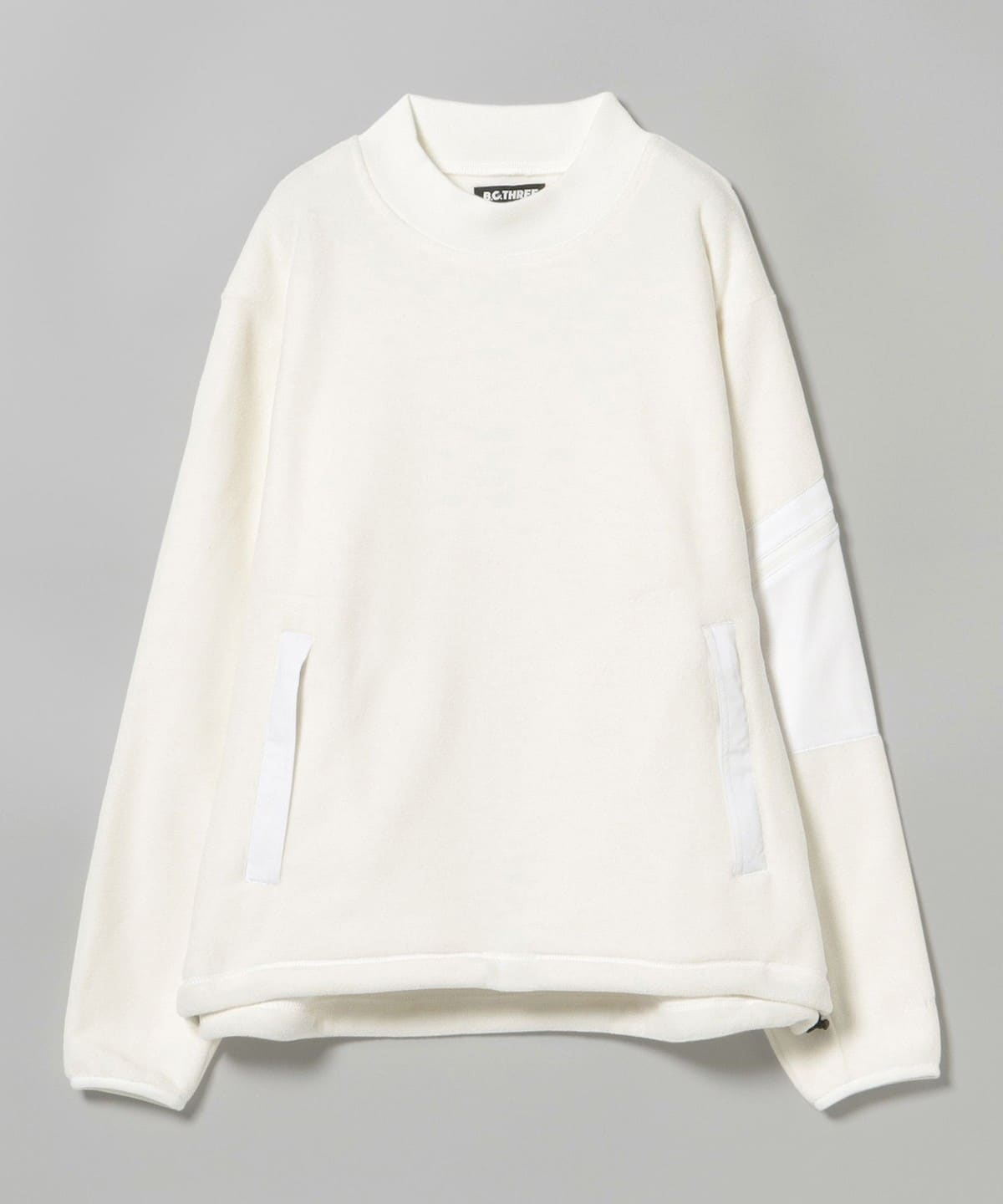 B. G.THREE / ALL-TIME ポーラテック(R) プルオーバー（LV.3） トップス WOMEN WHITE M