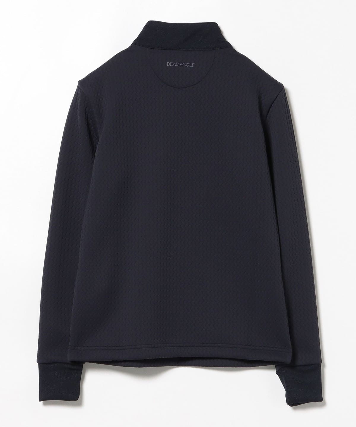 BEAMS GOLF ホワイト ジャージトップス　ジッパー付き　XLサイズ BEAMS GOLF ホワイト ジャージトップス ジッパー付き XLサイズ 【公式