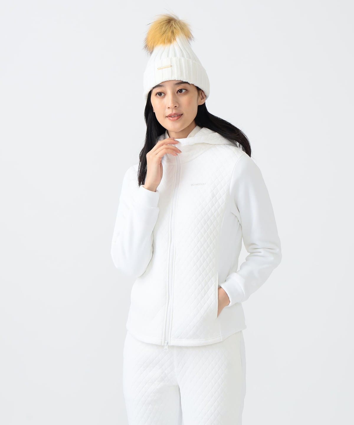 BEAMS GOLF（ビームス ゴルフ）PURPLE LABEL / キルト 切り替え