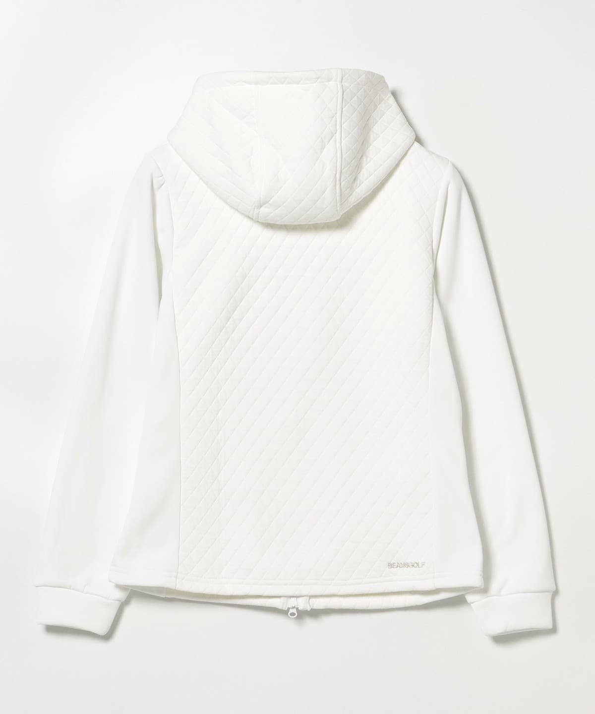 BEAMS GOLF フルジップジャケット ホワイト BEAMS GOLF フルジップ