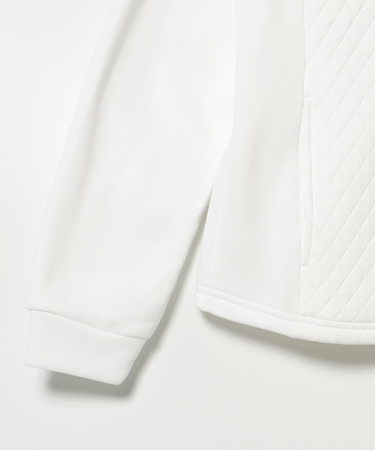 BEAMS GOLF（ビームス ゴルフ）PURPLE LABEL / キルト 切り替え ジップ