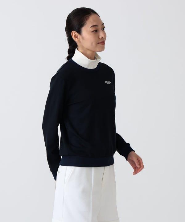 PURPLE LABEL / 襟ジップ プルオーバー Model：H172 B75 W58 H84　Size：M