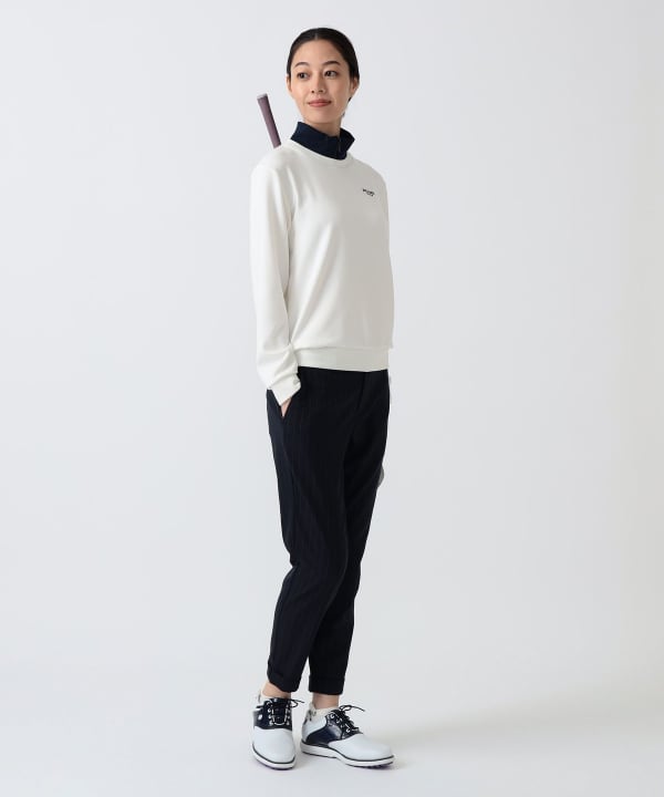 PURPLE LABEL / 襟ジップ プルオーバー Model：H172 B75 W58 H84　Size：M