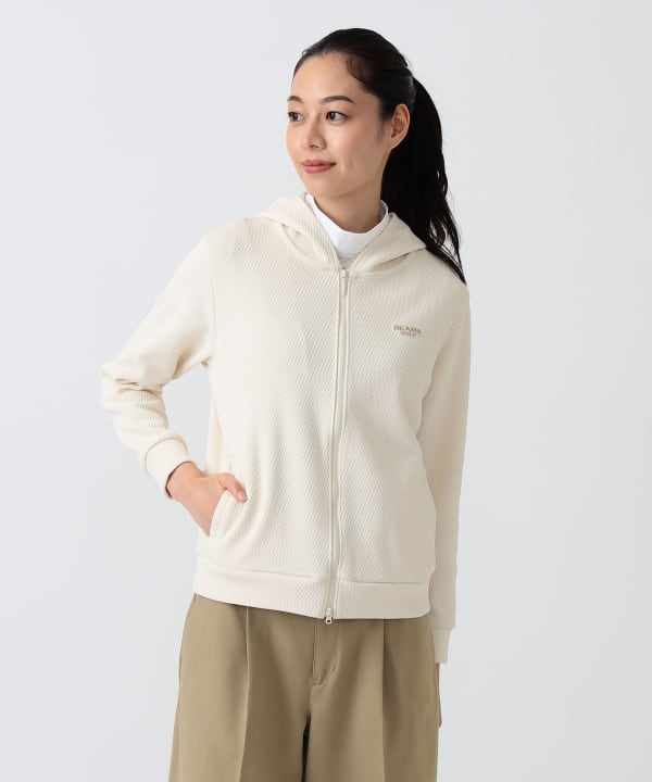 PURPLE LABEL / ボンディングジャージ フルジップ パーカー Model：H172 B75 W58 H84　Size：M